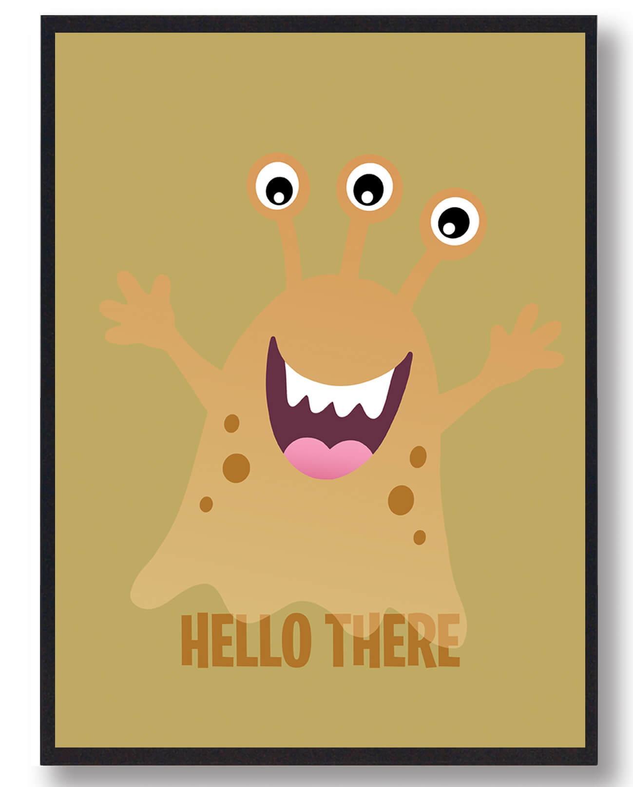 HELLO THERE - plakat