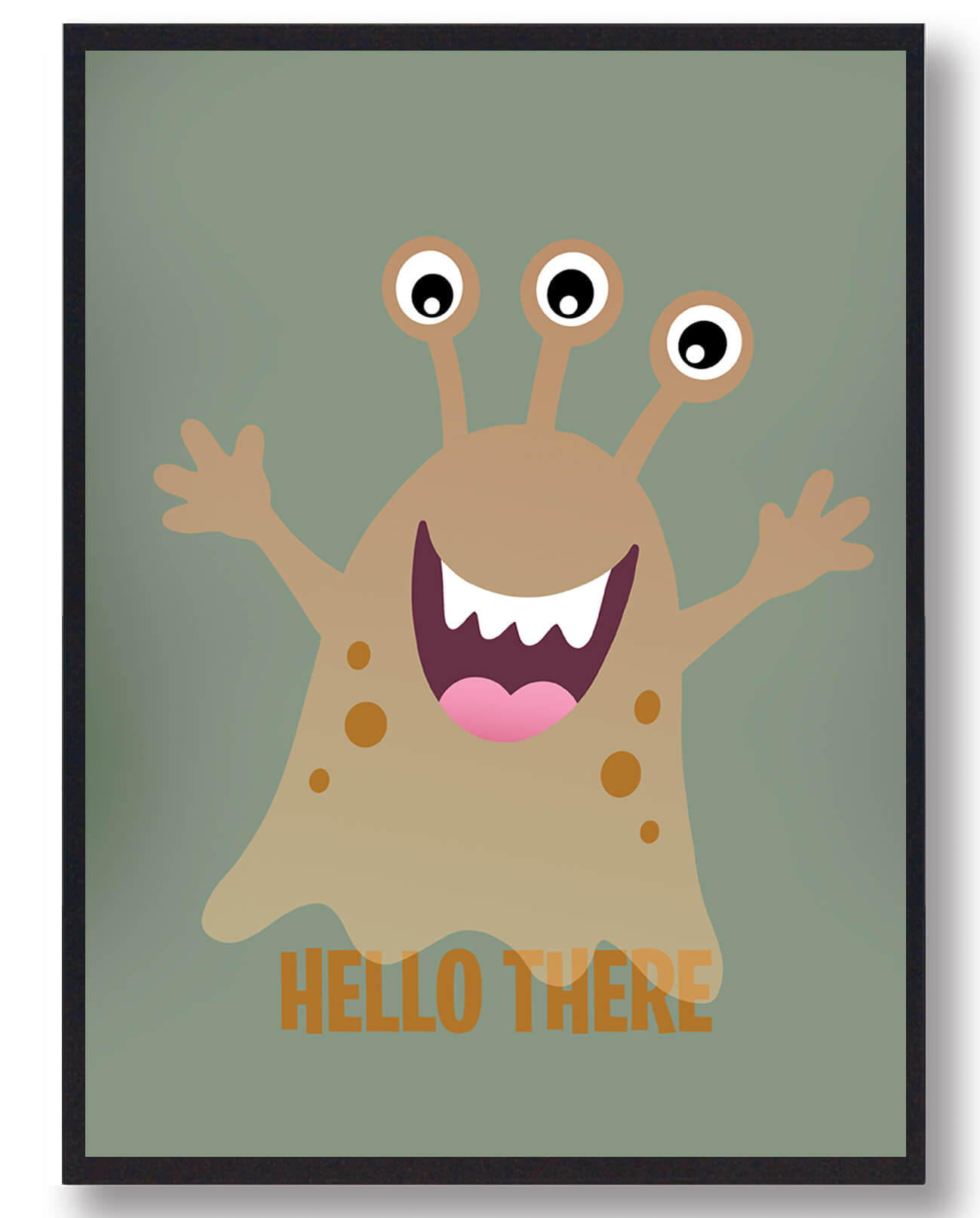 HELLO THERE - plakat