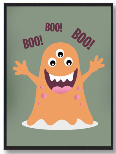 BOO BOO BOO Monster - plakat
