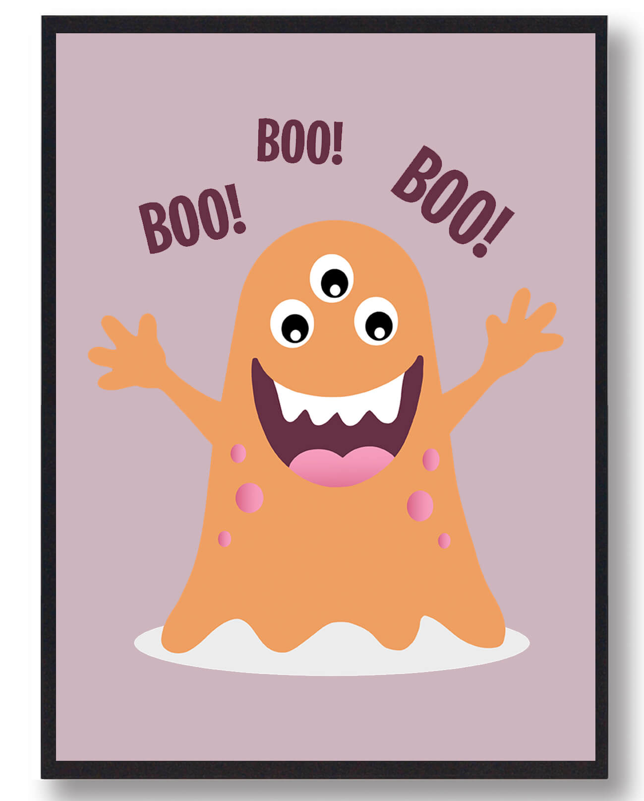 BOO BOO BOO Monster - plakat