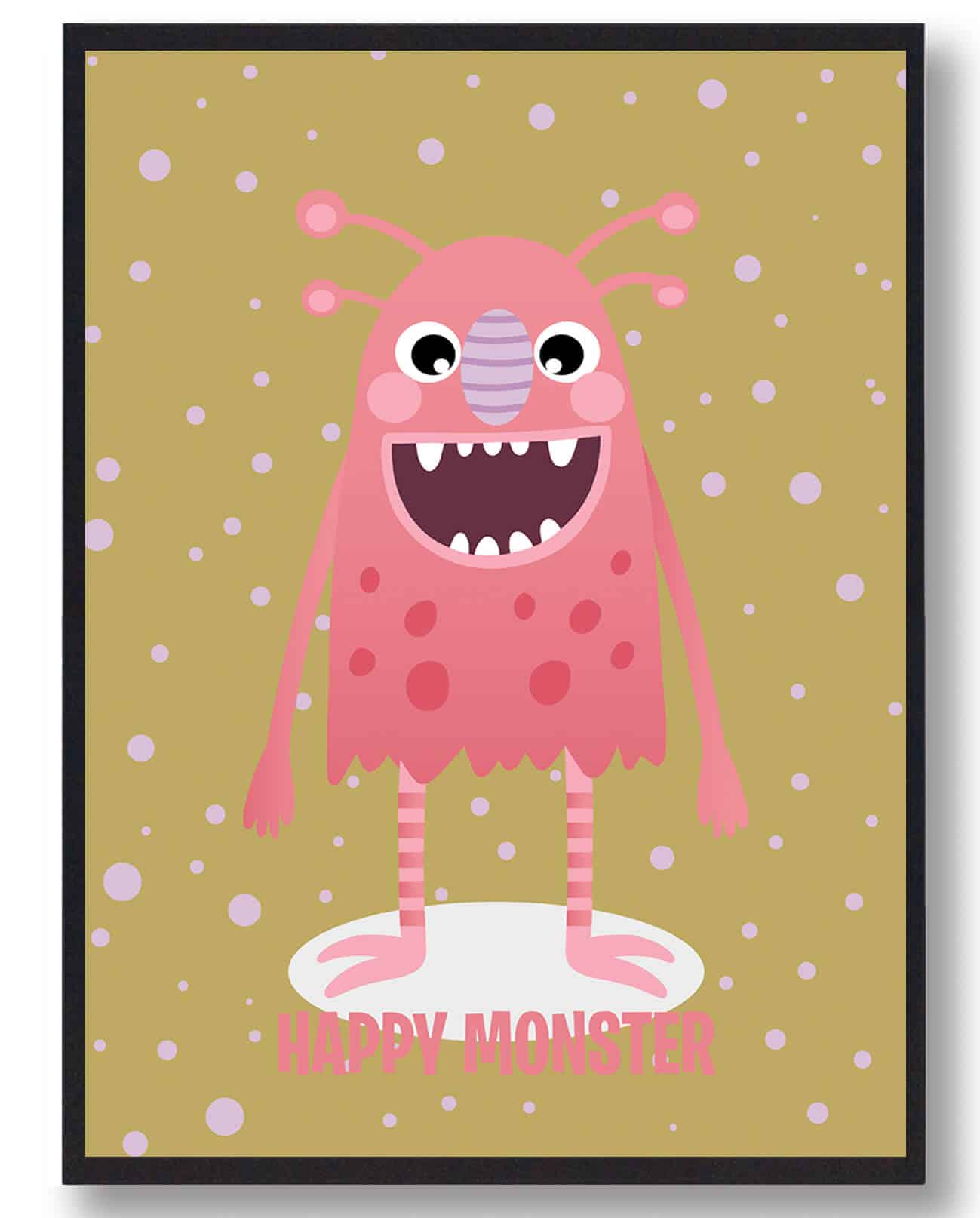 Det smilende monster - plakat