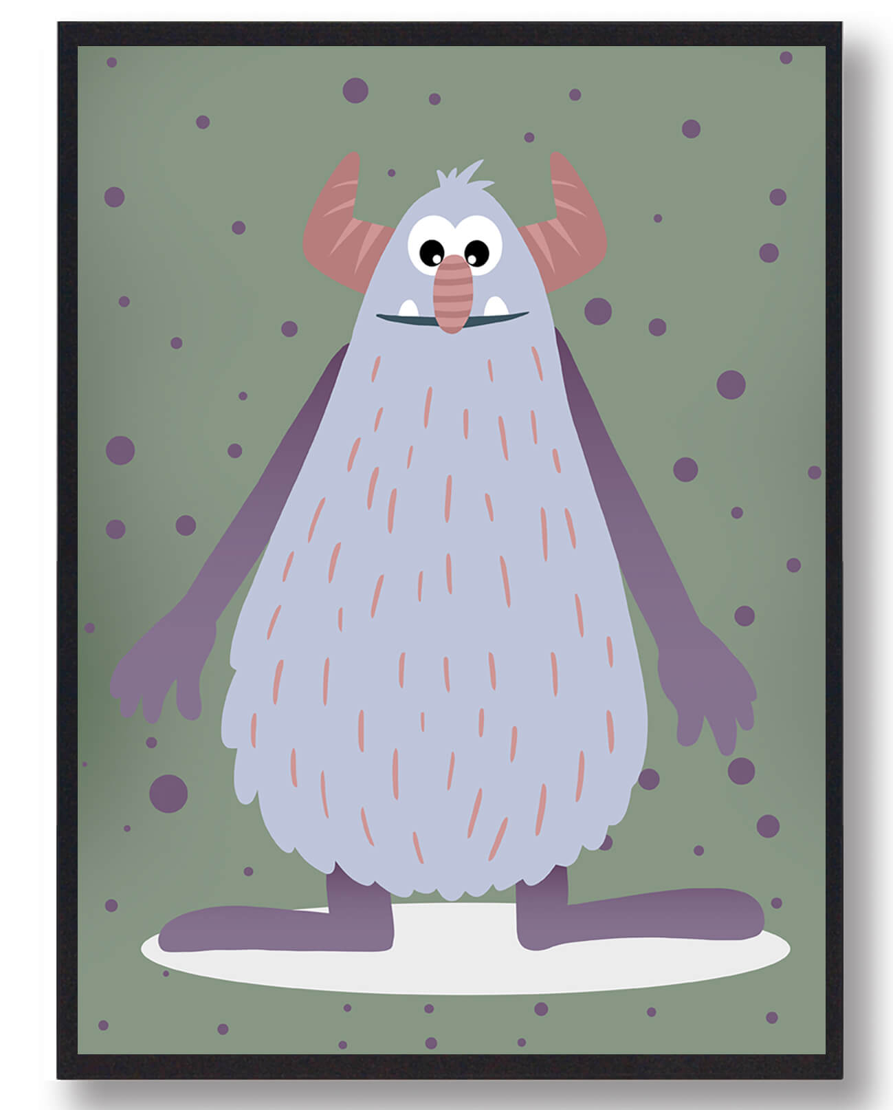 Det store monster - plakat