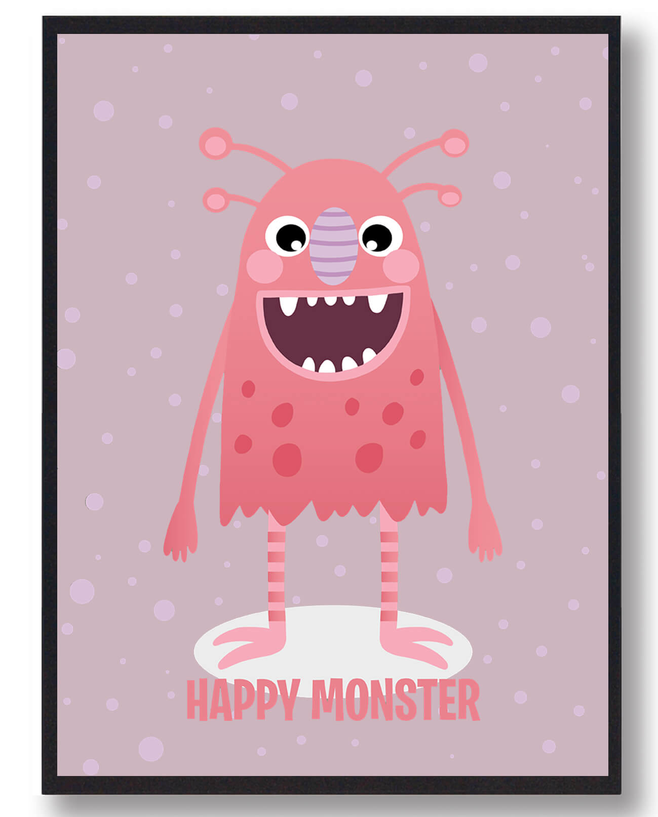 Det smilende monster - plakat