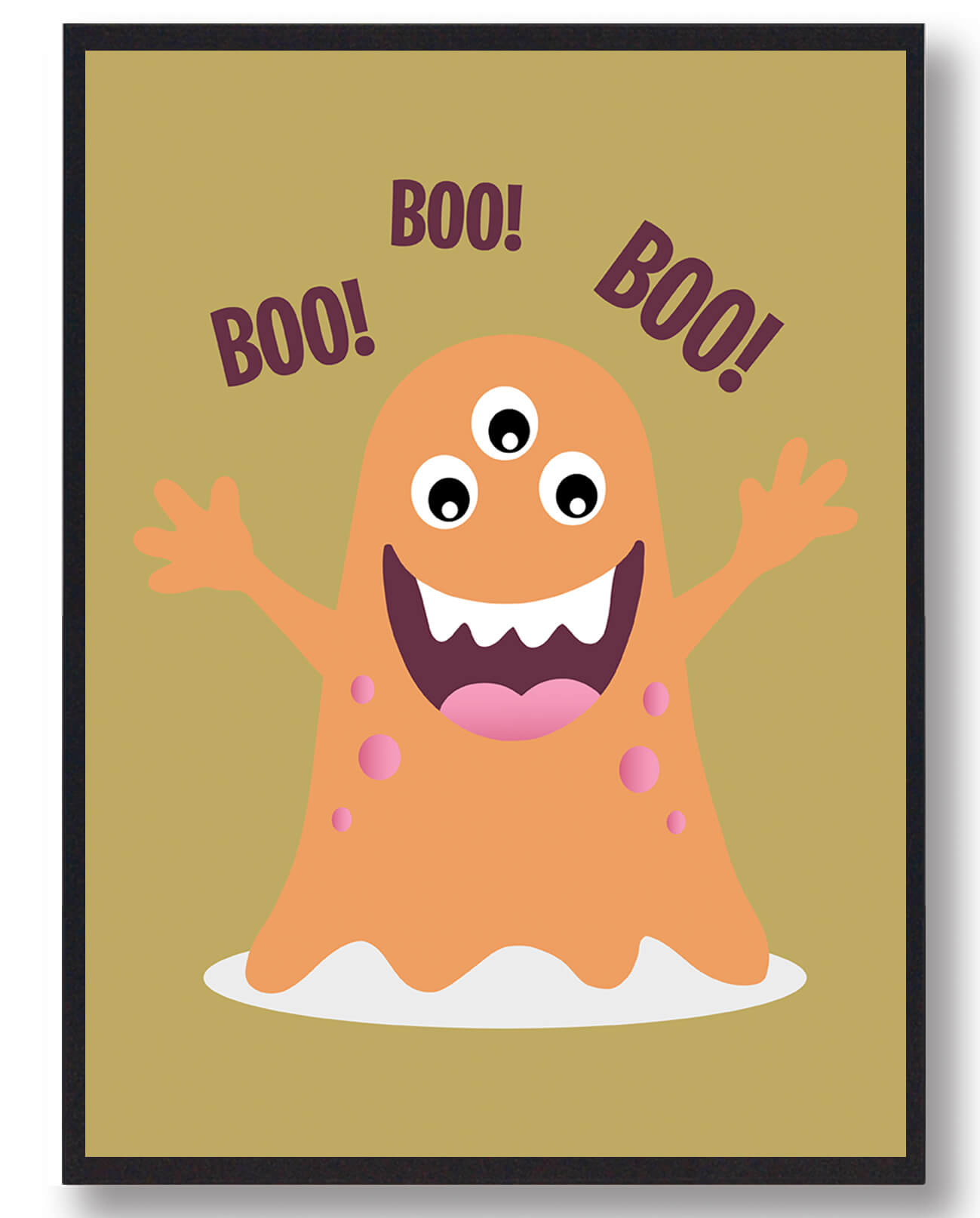 BOO BOO BOO Monster - plakat