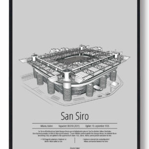 San Siro - Inter Milan grå