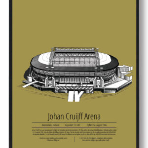Johan Cruyff Arena - AJAX gul