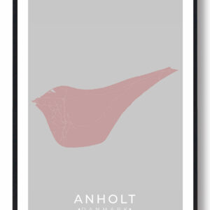 Anholt plakat - rosa