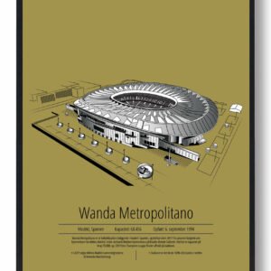 Wanda Metropolitano - Atlético Madrid gul