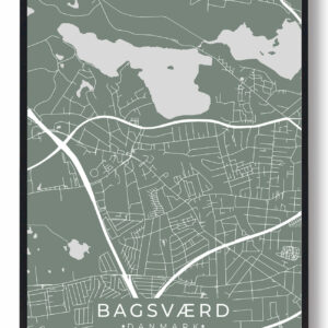 Bagsværd plakat - grøn