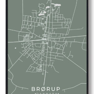 Brørup plakat - grøn