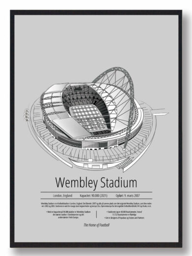 Wembley - stadion grå