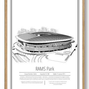 RAMS Park - Galatasaray – stadion plakat