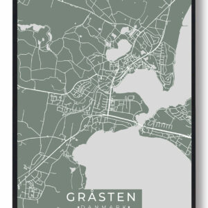Gråsten plakat - grøn