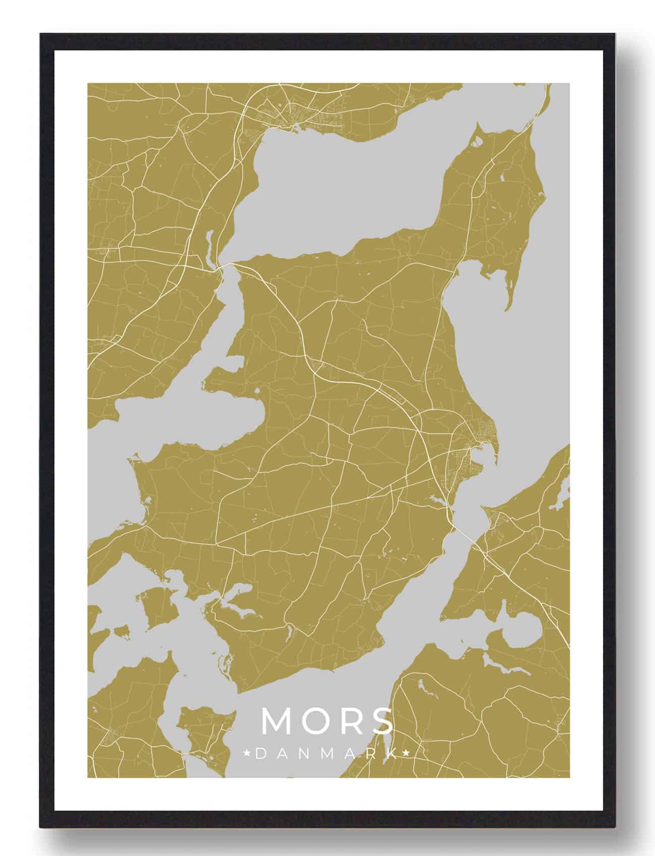 Mors plakat - gul