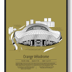 Marseille - Stade Vélodrome gul