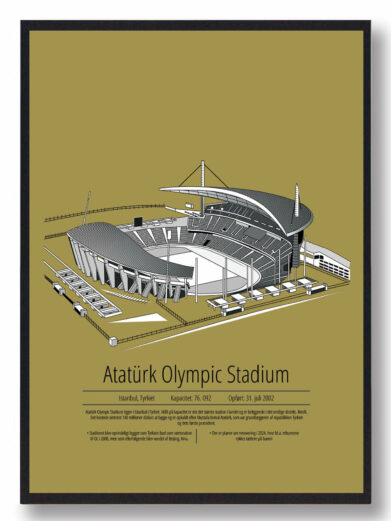 Atatürk Stadion - Atatürk gul