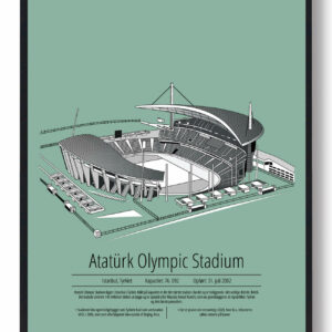 Atatürk Stadion - Atatürk mintgrøn