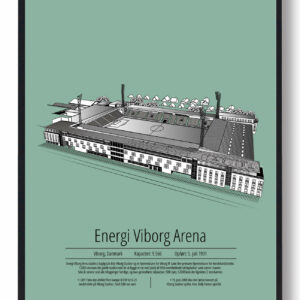Energi Viborg Arena - mintgrøn