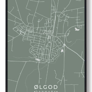 Ølgod plakat - grøn