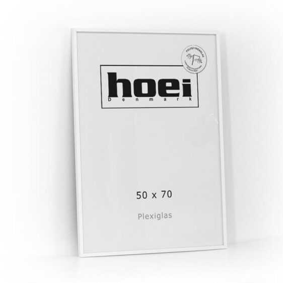 50x70cm Hvid ramme - Hoei Denmark