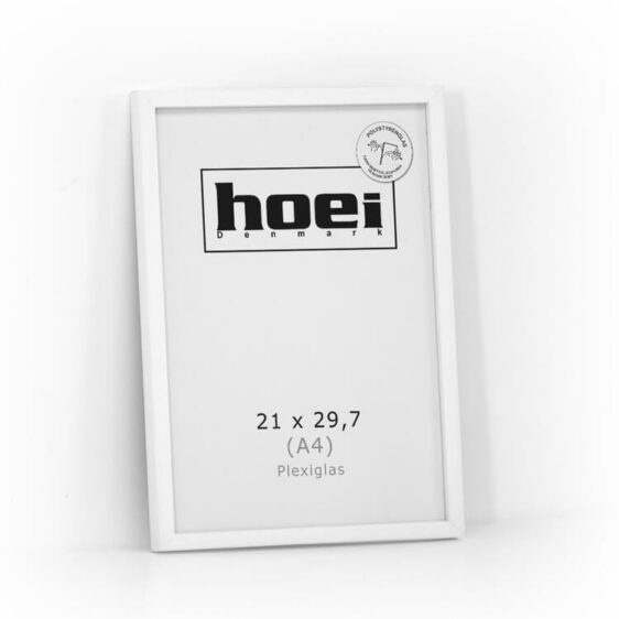 A4 Hvid ramme - Hoei Denmark