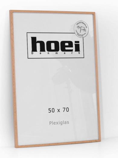 50x70cm Massiv Eg - Hoei Denmark ramme