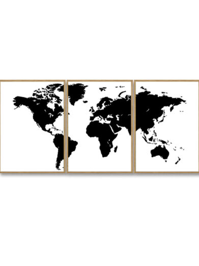 Verdenskort plakat 🥰 Se alle de skønne verdenskort plakater 🌎