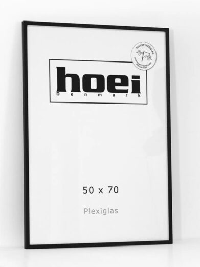 50x70cm Sort ramme - Hoei Denmark