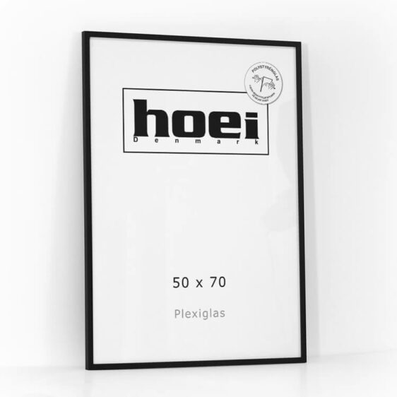 50x70cm Sort ramme - Hoei Denmark