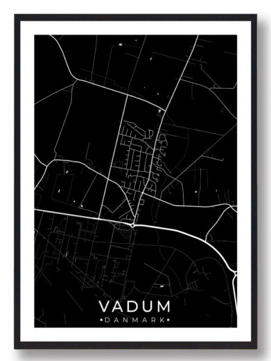 Vadum by plakat - sort