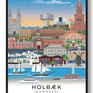 Holbæk byplakat