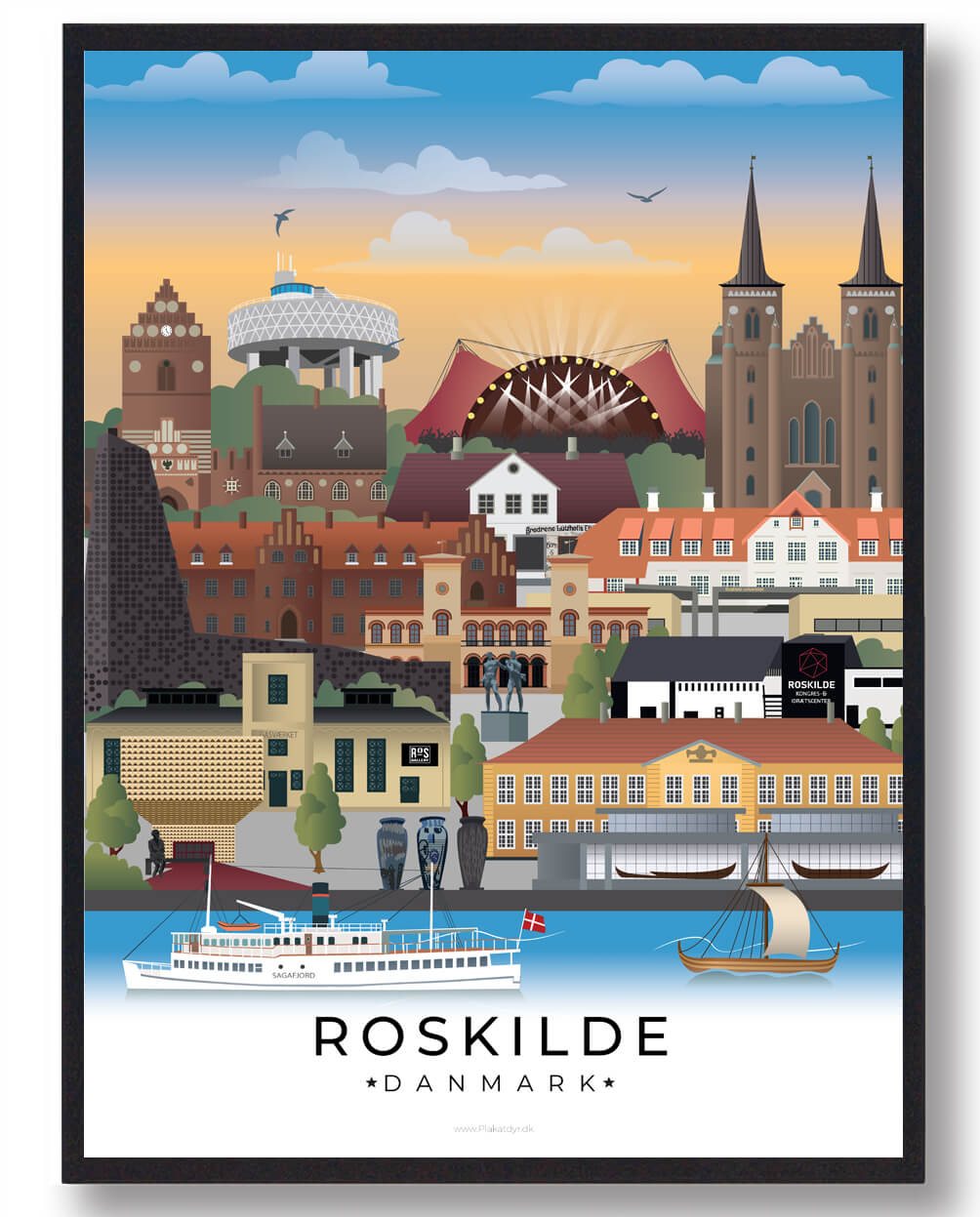 Roskilde Byplakat