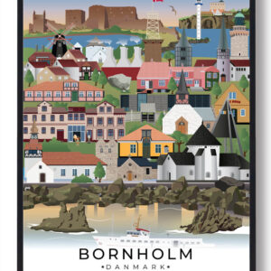 Bornholm byplakat