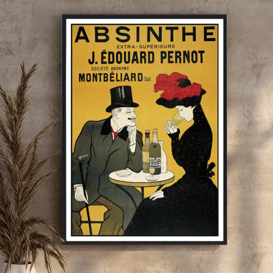 Et abstrakt værk, hvor Klee fanger essensen af absinthens mystik og intensitet. Farver og former skaber en følelse af uklarhed og drømmende, næsten hypnotisk atmosfære.