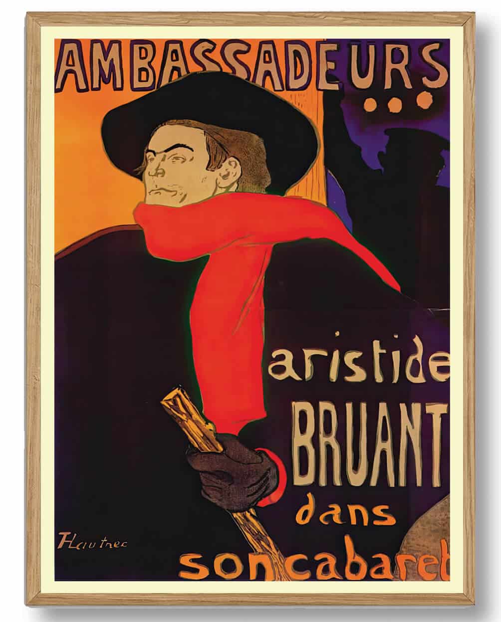HenrideToulouseLautrec Ambassadeurs Plakat