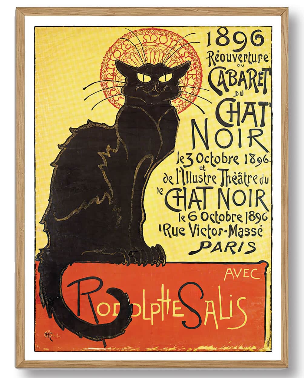 Theophile Alexandre Steinlen - Tournée du Chat Noir