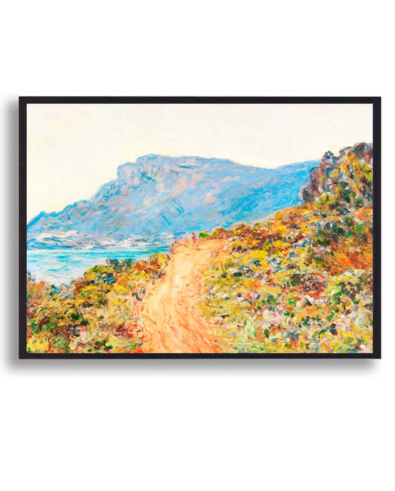 Claude Monet - La Corniche near Monaco