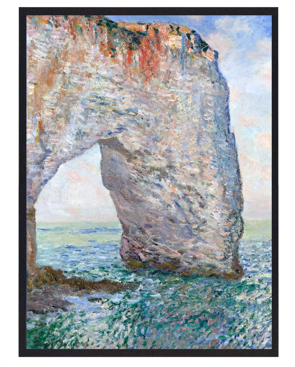 Claude Monet - The Manneporte (Étretat)