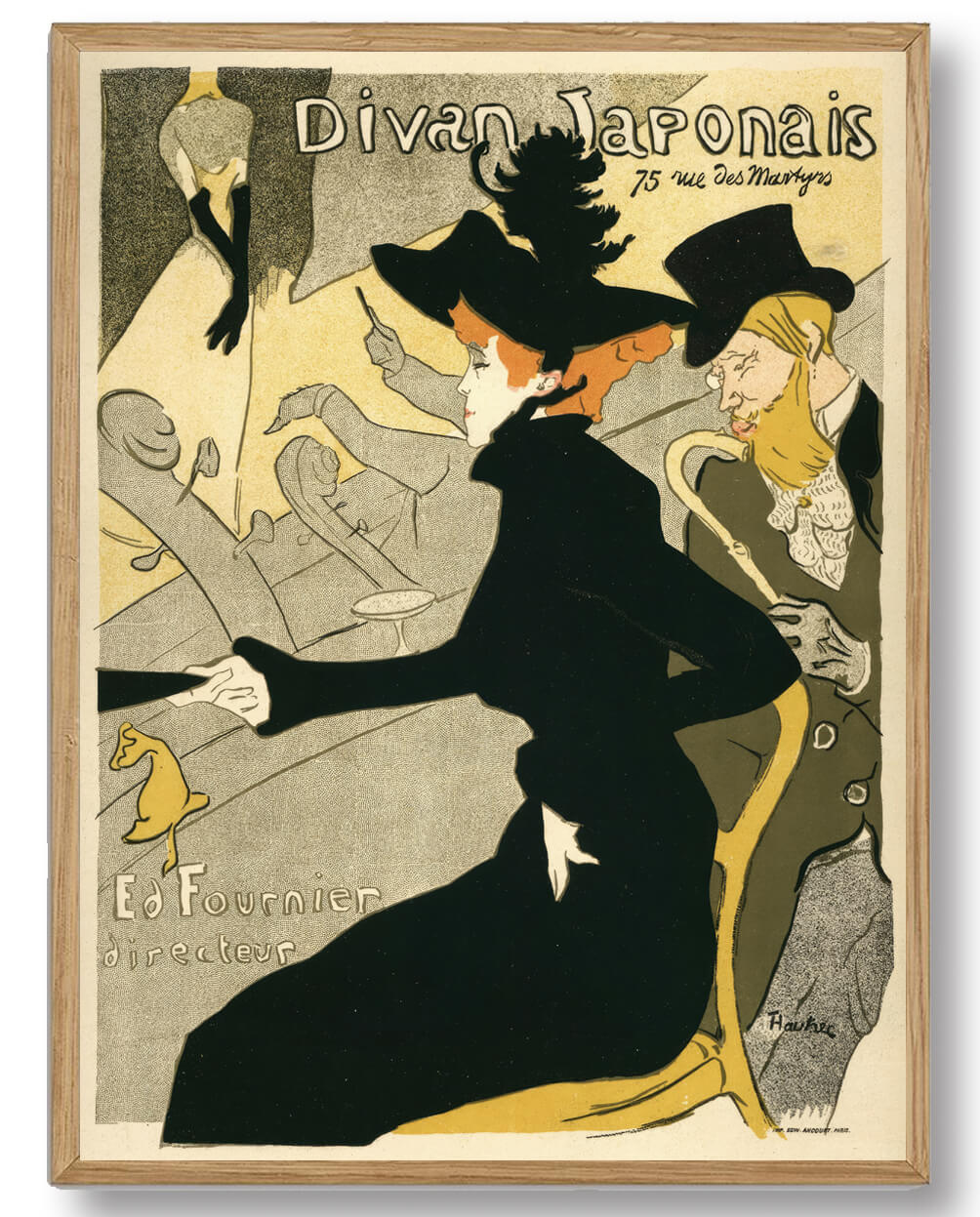 Henri de Toulouse-Lautrec - Divan Japonais
