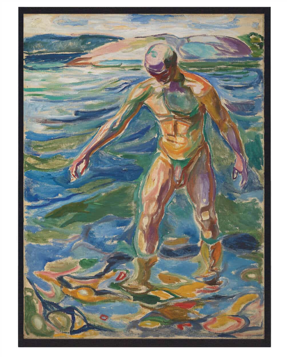 Edvard Munch - Bathing Man