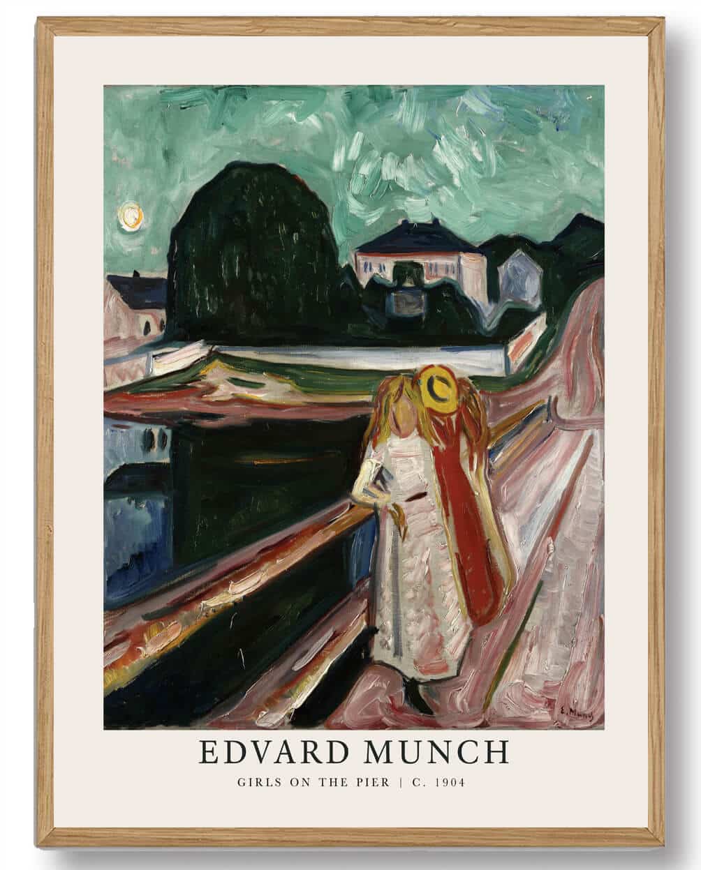 Edvard Munch - Girls on the pier