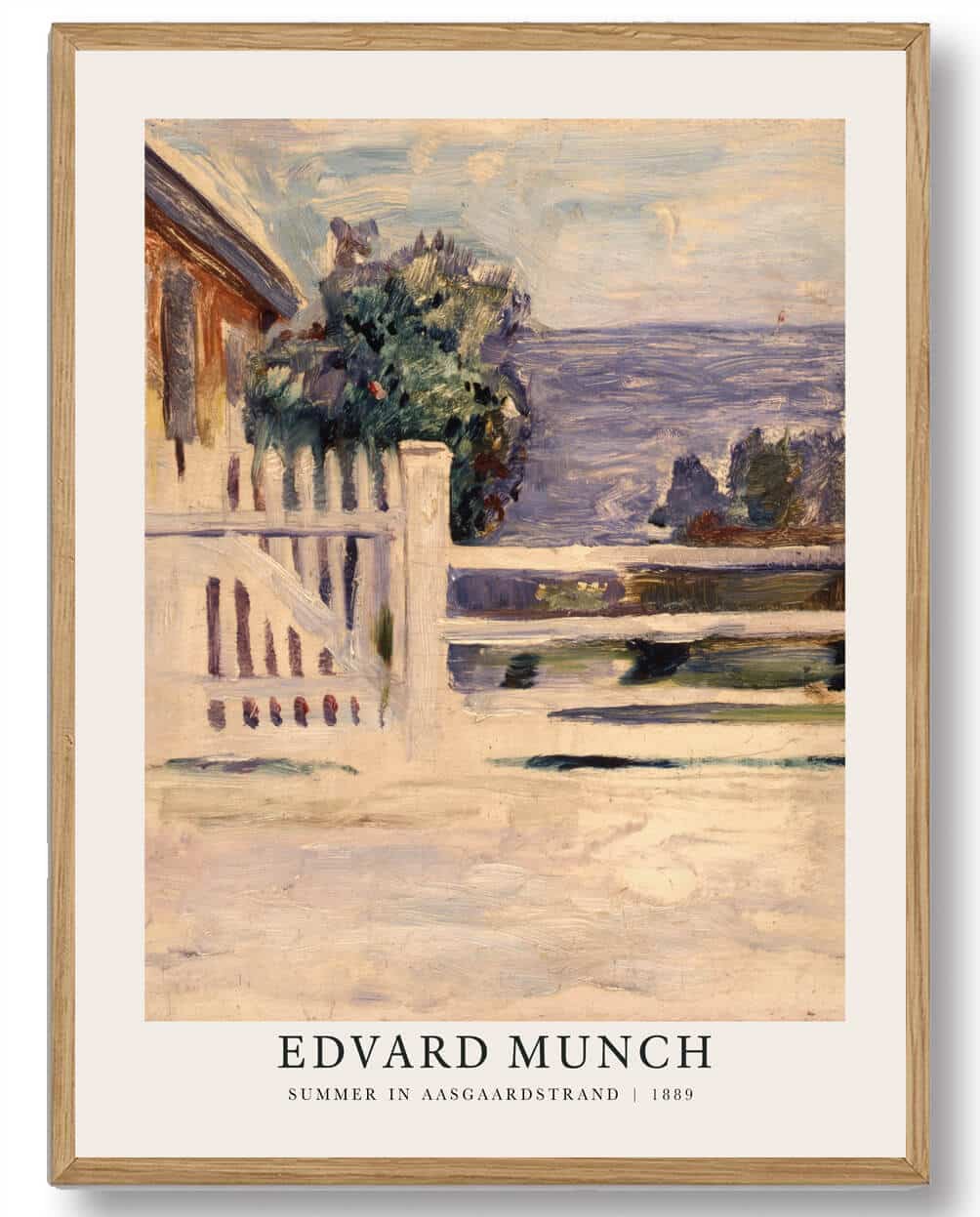 Edvard Munch - Summer-in-Aasgaardstrand