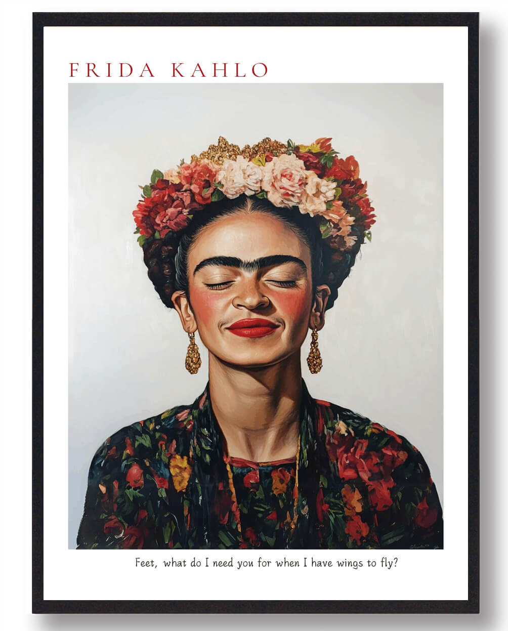 Frida Kahlo Selvportræt