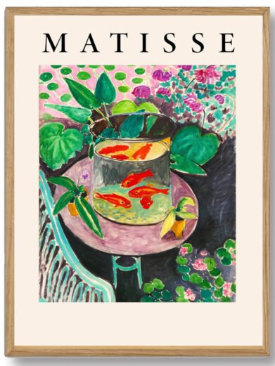 Matisse’s brug af intense farver og den enkle komposition giver The Goldfish en energi, der både er levende og meditative. Værket skaber en forbindelse mellem kunst, natur og den menneskelige oplevelse af skønhed.