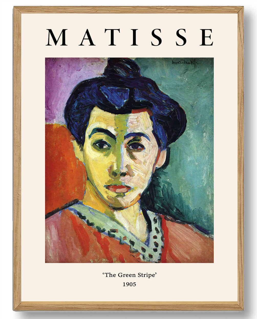 Henri Matisse The Green Stripe