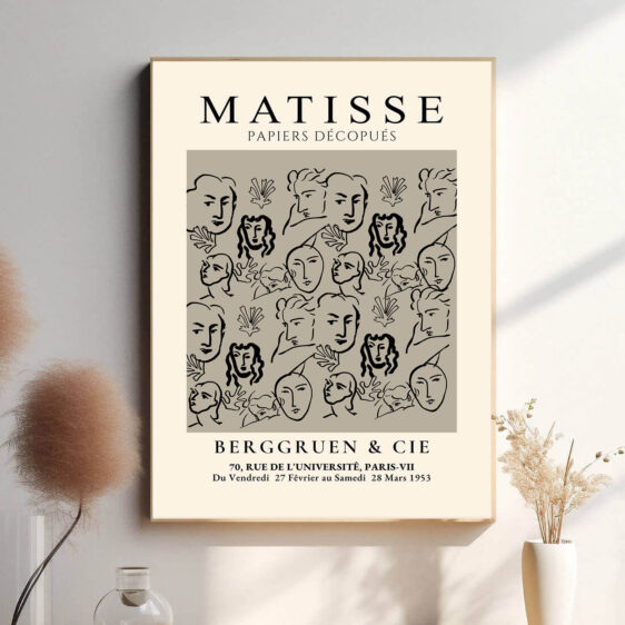I dette værk ser vi Matisse’s karakteristiske evne til at forenkle motivet, samtidig med at han bevarer en sofistikeret kompleksitet. Berggruen and Cia er et eksempel på hans dygtighed i at skille elementer ned til deres mest grundlæggende, men stadig visceralt tiltalende, former.