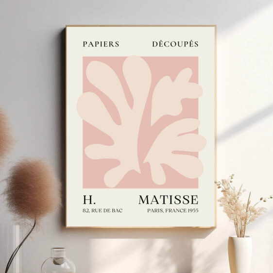 I Big Leaf bruger Matisse stærke farver til at fremhæve bladets form, hvilket giver værket en visuel intensitet. Den store bladform virker næsten monumental og skaber en følelse af liv og energi, som fylder rummet.