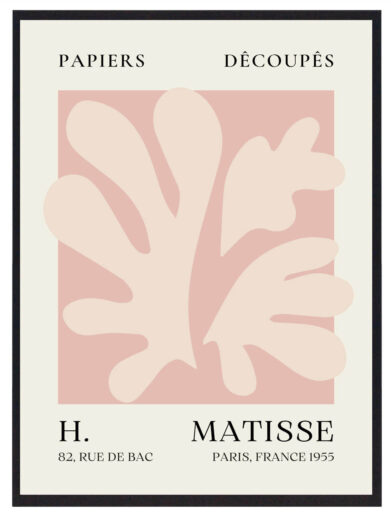 Big Leaf skaber en følelse af balance og harmoni, hvor den store form udforskes i sin reneste og mest udtryksfulde form. Matisse’s enkle linjer og farver fremmer en meditativ kvalitet, som inviterer til refleksion og fordybelse.