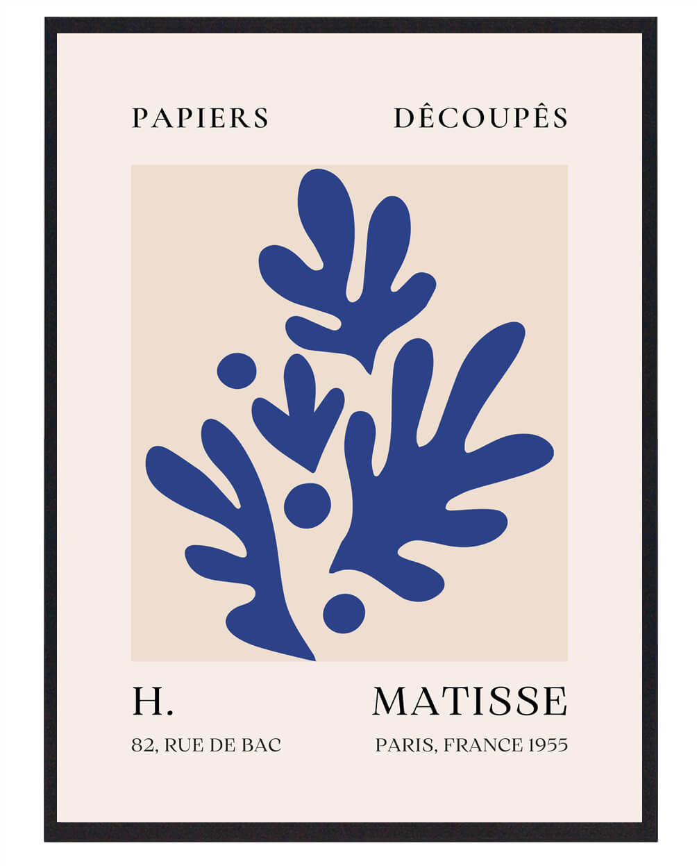 Henri Matisse - Blue leaves