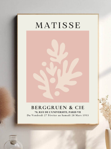 I dette værk bruger Matisse farve og form til at udtrykke naturens livskraft. Bladet fremstår som et dynamisk og energisk motiv, hvor de klare farver giver værket en vital og livfuld stemning.